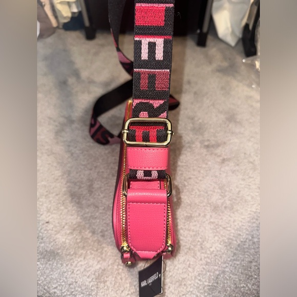 Karl Lagerfeld maybelle pink crossbody bag - Picture 6 of 8
